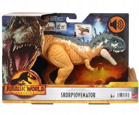 Jurassic World Dinozaur Skorpiovenator z dźwiękiem HDX37