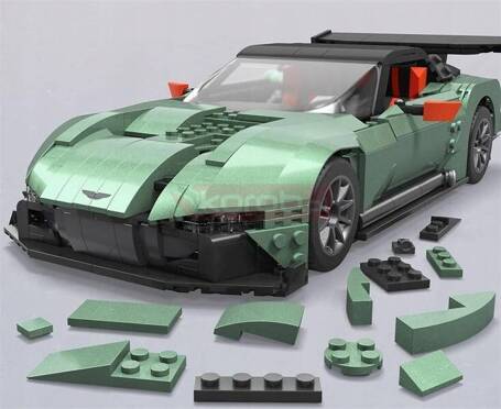 KLOCKI MEGA HOT WHEELS ASTON MARTIN VULCAN HMY97