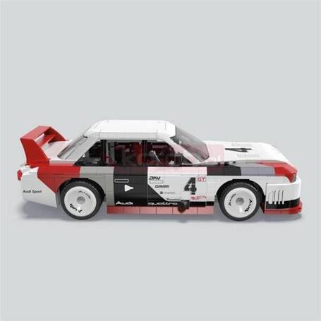 KLOCKI MEGA HOT WHEELS Audi 90 Quattro IMSA GTO Kolekcjonerski pojazd+autko HRY20