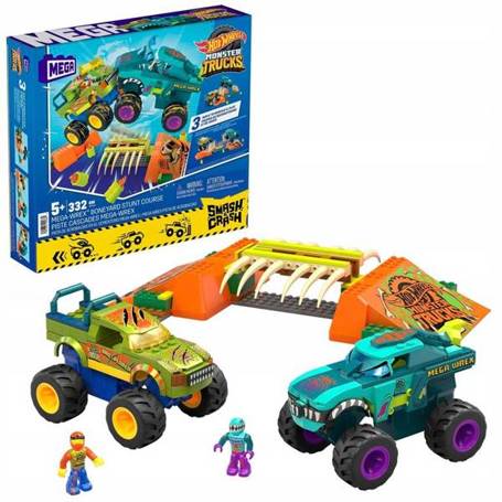 KLOCKI MEGA WHEELS MONSTER TRUCK MEGA WREX zestaw HKF89