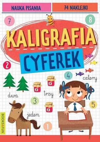 Kaligrafia cyferek Books and Fun