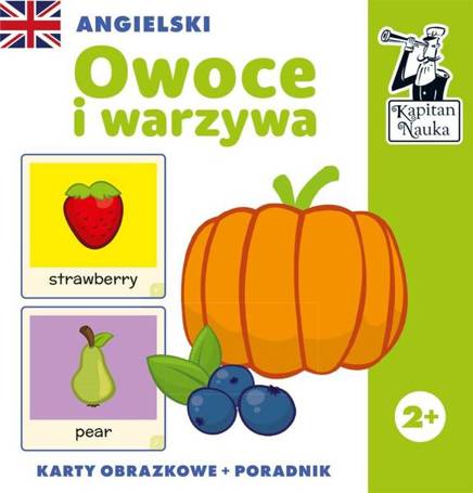 Kapitan Nauka Ang. Karty obraz. Owoce i warzywa