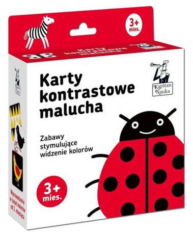 Kapitan Nauka. Karty kontrastowe malucha