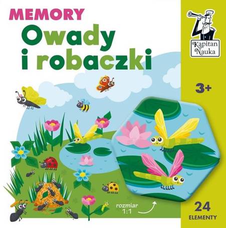 Kapitan Nauka. Owady i robaczki. Memory