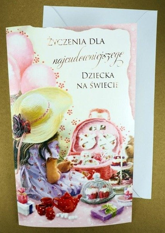 Karnet Życzenia + koperta ARGUS