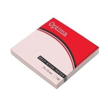 Karteczki Samoprzylepne pastel róż Optima 100