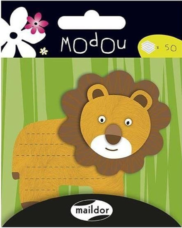 Karteczki samoprzylepne Lew MAILDOR
