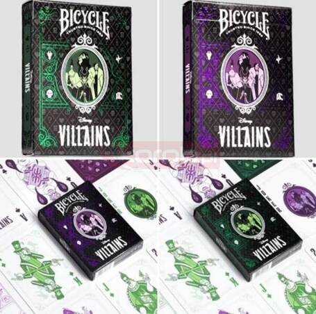 Karty Green&Purple Villain BICYCLE