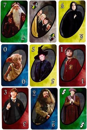 Karty UNO Harry Potter FNC42