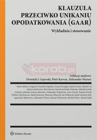 Klauzula przeciwko unikaniu opodatkowania (GAAR)