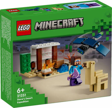 Klocki Minecraft 21251 Pustynna wyprawa Stevea