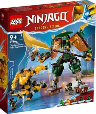 Klocki Ninjago 71794 Drużyna mechów ninja Lloyda i Arina