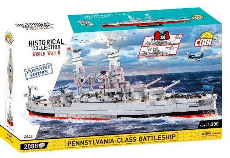 Klocki Pennsylvania - Class Battleship (2in1) - Executive Edition