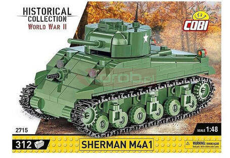 Klocki Sherman M4A1 