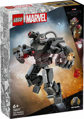 Klocki Super Heroes 76277 Mechaniczna zbroja War Machine