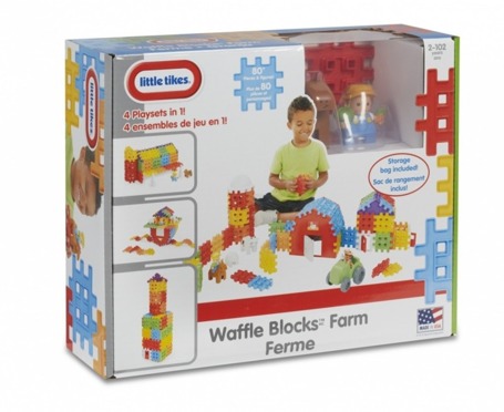 Klocki WAFFLE BLOCKS Gospodarstwo