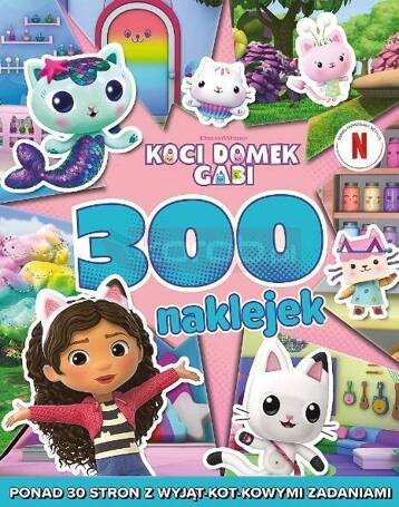 Koci Domek Gabi. 300 naklejek