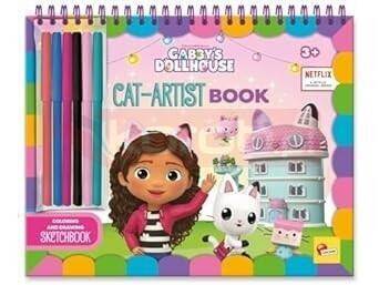 Koci Domek Gabi Gab-Tastic Coloring Book