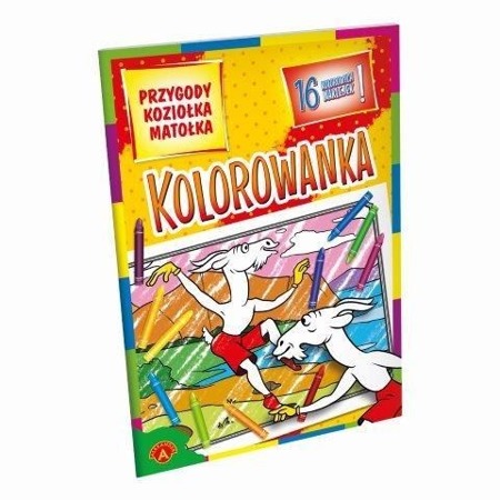 Kolorowanka - Przygody Koziołka Matołka ALEX