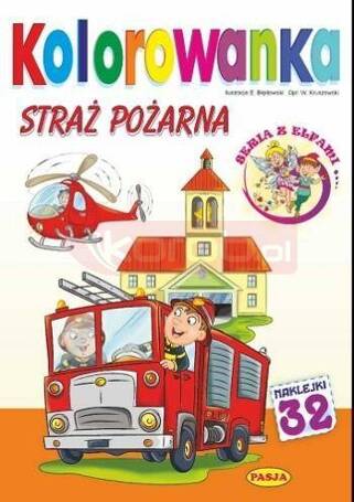 Kolorowanka Straż pożarna