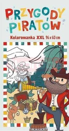 Kolorowanka XXL. Przygody piratów