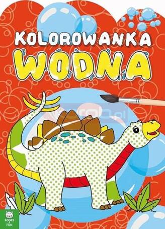 Kolorowanka wodna dinozaury