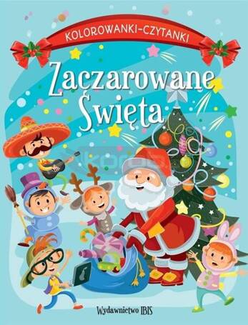 Kolorowanki-czytanki. Zaczarowane Święta