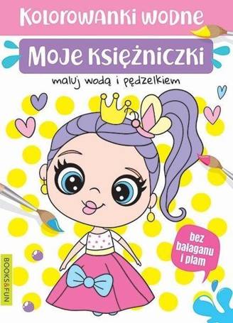 Kolorowanki wodne - Moje księżniczki