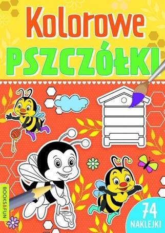 Kolorowe pszczółki