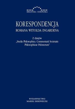 Korespondencja Romana Witolda Ingardena