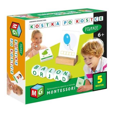 Kostka po kostce. Pisanie 5 kostek