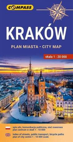 Kraków - Plan Miasta 1:20 000