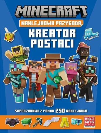 Kreator postaci. Minecraft. Naklejkowa przygoda