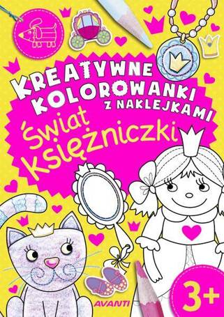 Kreatywne kolorowanki. Świat księżniczki