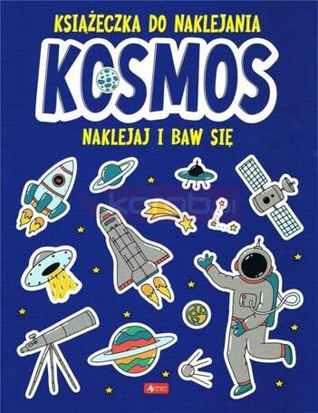 Książeczka do naklejania. Kosmos