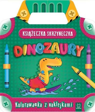 Książeczka-skrzyneczka. Dinozaury