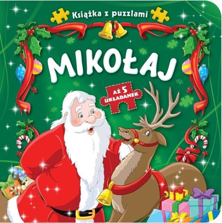 Książka z puzzlami. Mikołaj