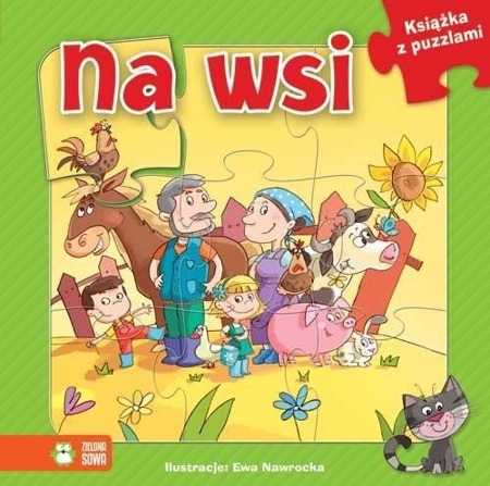 Książka z puzzlami - Na wsi