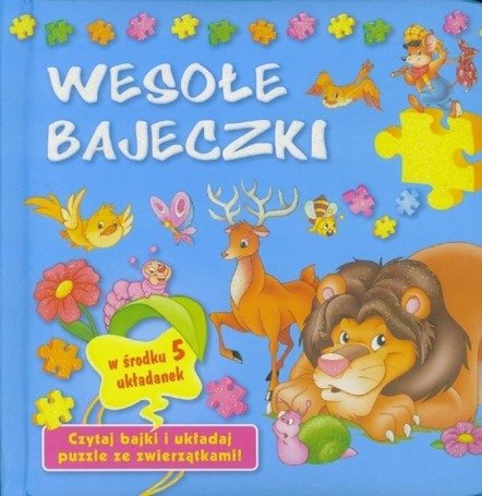 Książka z puzzlami. Wesołe Bajeczki