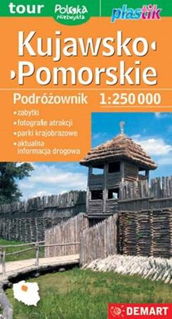 Kujawsko-pomorskie Podróżownik 1:250 000