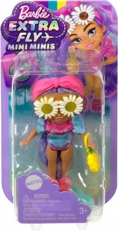 LALKA BARBIE EXTRA FLY MINI MINIS plażowy strój HPN06