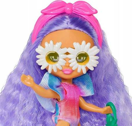 LALKA BARBIE EXTRA FLY MINI MINIS plażowy strój HPN06