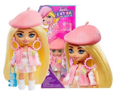 LALKA BARBIE EXTRA MINI MINIS blond włosy HLN48