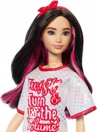 LALKA BARBIE FASHIONISTAS NR 214 HRH12 styl Twist 'n Turnlook