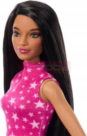 LALKA BARBIE FASHIONISTAS NR 215 HRH13 styl rockowy