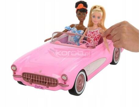 LALKA BARBIE FILMOWE AUTO HOT WHEELS CORVETTE samochód zdalnie sterowany RC HPW40