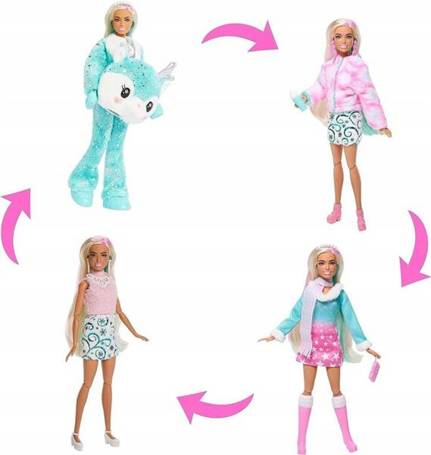 LALKA BARBIE KALENDARZ ADWENTOWY COLOR REVEAL 2023 HJX76