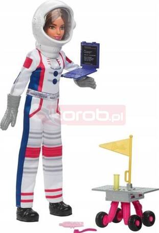 LALKA BARBIE KARIERA ASTRONAUTKA 65 rocznica Barbie HRG45