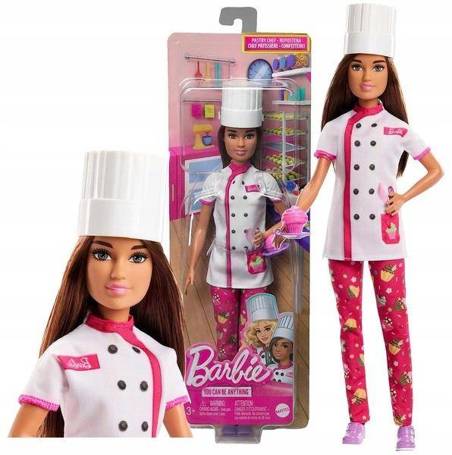 LALKA BARBIE KARIERA CUKIERNIK HKT67