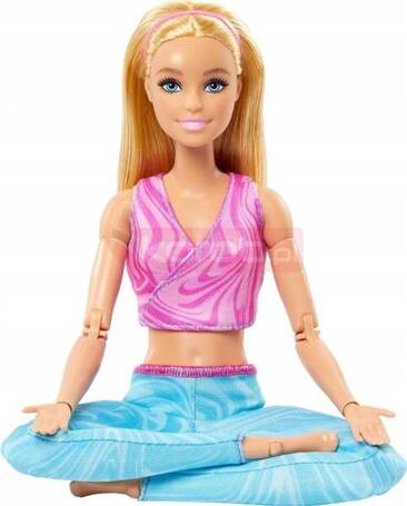 LALKA BARBIE MADE TO MOVE RUCHOMA w sportowym stroju HRH27